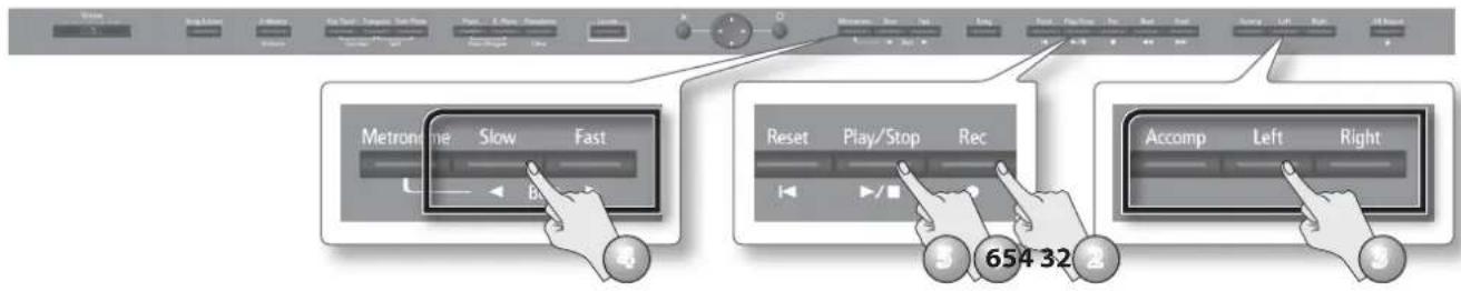 ROLAND HPi-50e - 製作一首新的SMF錄音 - 1