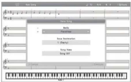 ROLAND HPi-50e - 储存樂曲 - 1