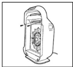 GermGuardian AC9200WCA - INSTALLING & REMOVING UV-C BULB - 2