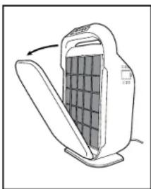 GermGuardian AC9200WCA - REMOVE AND REPLACE FILTER - 1