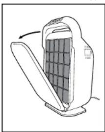 GermGuardian AC9200WCA - ENLÈVEMENT ET REMPLACEMENT DU FILTRE - 1