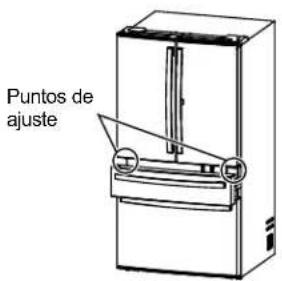 GE P29BYTFS - NIVELACIÓN DE LAS PATAS DEL REFRIGERADOR - 3