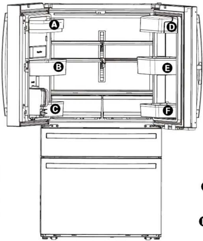 GE P29BYTFS - Four Door Models - 2