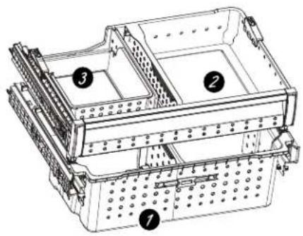 GE P29BYTFS - Freezer Basket and Drawer - 1