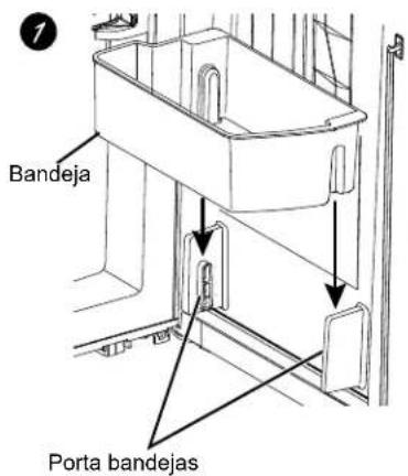 GE P29BYTFS - Para colocar la bandeja giratoria en la puerta: - 2