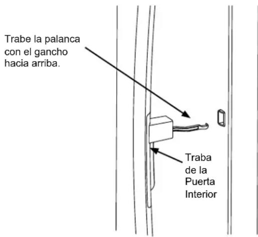 GE P29BYTFS - INSTALACIÓN DE LA MANIJA DEL REFRIGERADOR PARA MODELOS CON PUERTA INTERIOR - 1