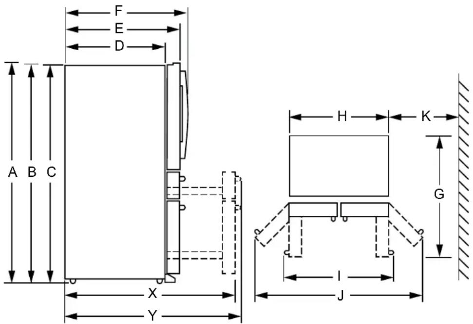 GE P29BYTFS - DIMENSIONES - 1