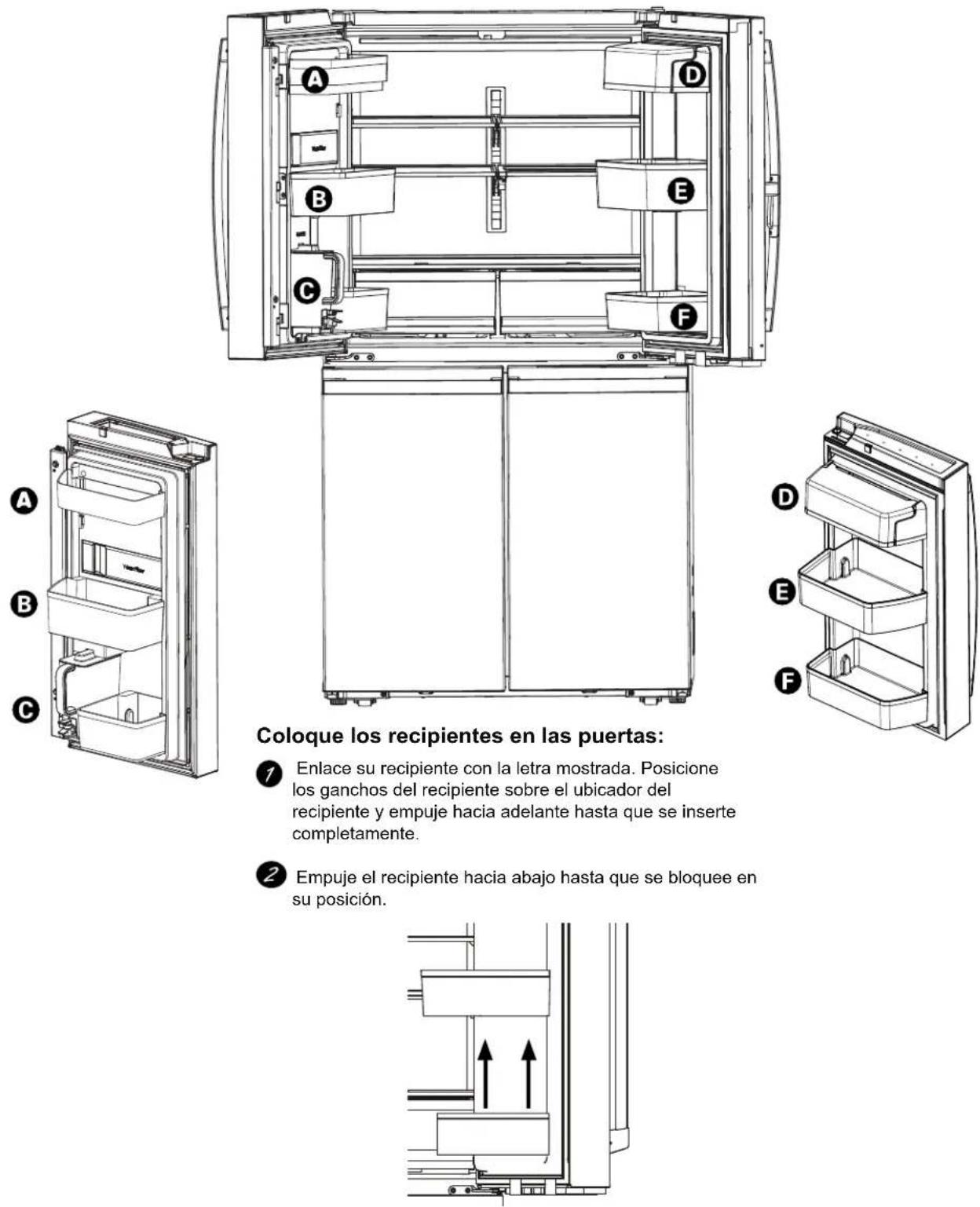 GE P29BYTFS - CÓMO INSTALAR EL REFRIGERADOR (Cont.) - 1