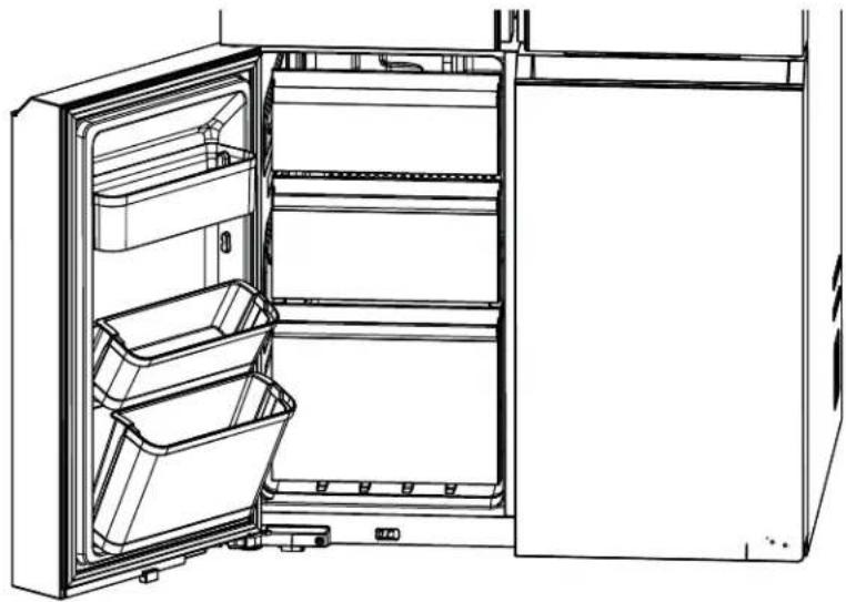 GE P29BYTFS - Estante de la Puerta del Freezer - 1