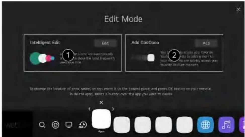 Furrion Aurora FDUP75CSA - Cómo gestionar la función Inicio del TV con webOS - 1