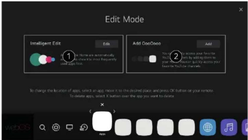 Furrion Aurora FDUN75CSA - Cómo gestionar la función Inicio del TV con webOS - 1