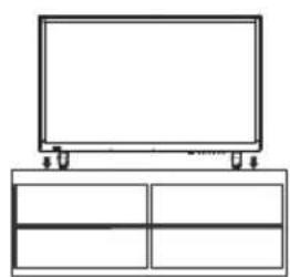 Furrion Aurora FDUN65CSA - Aviso sobre armarios para el televisor - 1