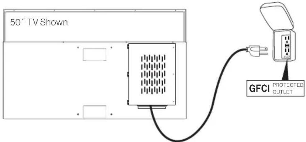 Furrion Aurora FDUN65CSA - Connect Power - 1