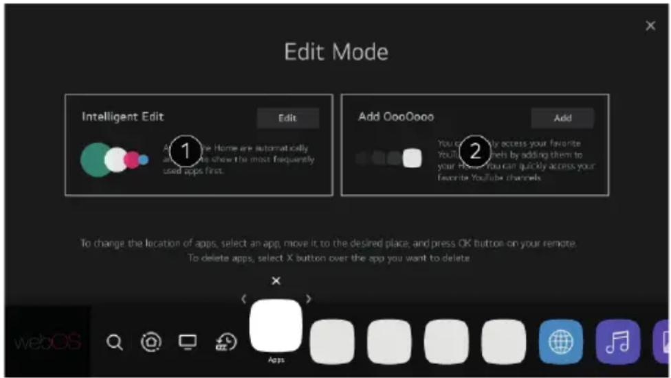 Furrion Aurora FDUN65CSA - Cómo gestionar la función Inicio del TV con webOS - 1