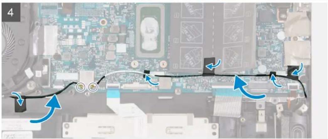 DELL Inspiron 7506 - Figure 2. Connecteurs de la carte système - 9