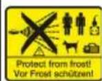 Kärcher HDS 10/21-4 MXA - Symboler på apparatet - 1