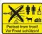 Kärcher HDS 10/21-4 MXA - Symbolen op het apparaat - 1