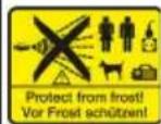 Kärcher HDS 9/20-4 MXA - Symbole auf dem Gerät - 1