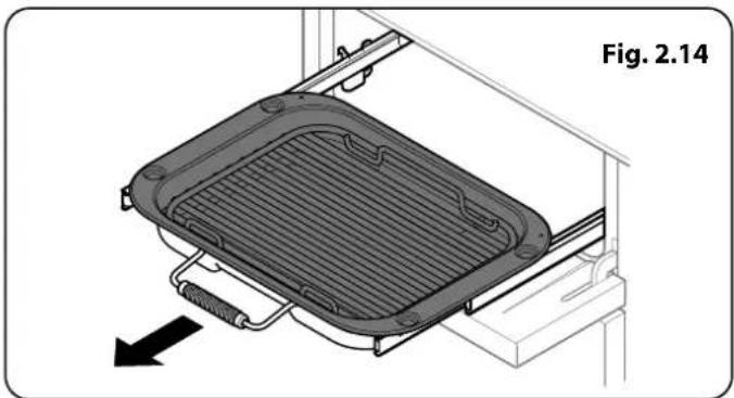 FALCON LSKD90EIBL - Gril Coulissant Glide-out™ (Fig. 2.14) - 1
