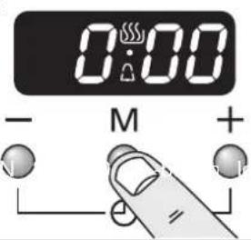 FALCON LSKD90DFBL - Réinitialiser le rappel de minuteRéglage de l'I - 1