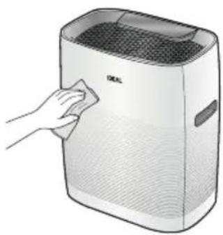 IDEAL AP35 H - Czyszczenie wylotu powietrza (co dwa do czterech tygodni) - 1