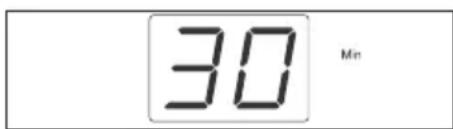 IDEAL AP35 H - Setting the TURBO operating time - 1