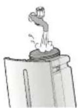 IDEAL AP35 H - Evaporation cassette / Water tank - 5