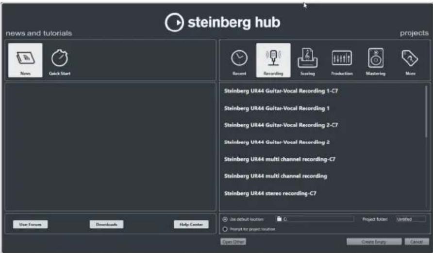 STEINBERG Cubase AI 11 - Hub - 1