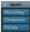 STEINBERG Cubase AI 11 - Effets d'insert - 1