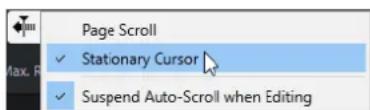 STEINBERG Cubase AI 11 - Curseur stationnaire - 1