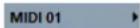 STEINBERG Cubase AI 11 - Nom de la piste - 1