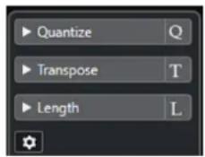 STEINBERG Cubase AI 11 - Inspecteur de l'Éditeur clavier - 1