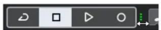 STEINBERG Cubase AI 11 - Barre de transport - 1