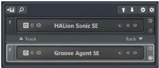 HALion Sonic SE Track Rack Groove Agent SE