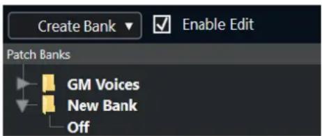 STEINBERG Cubase AI 11 - Créer banque - 1