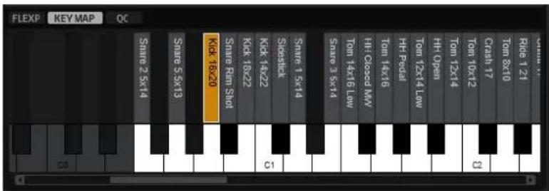 STEINBERG HALion Sonic 7 - Utilisation the Keymap - 1