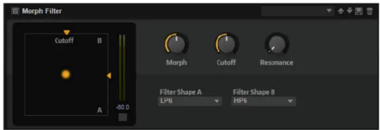 STEINBERG HALion Sonic 7 - Morph Filter - 1