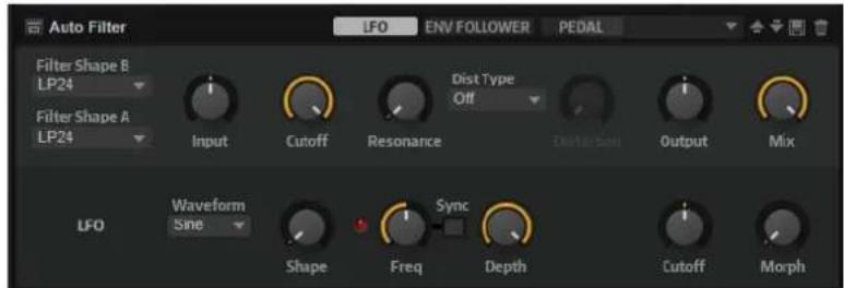 STEINBERG HALion Sonic 7 - Auto Filter - 1