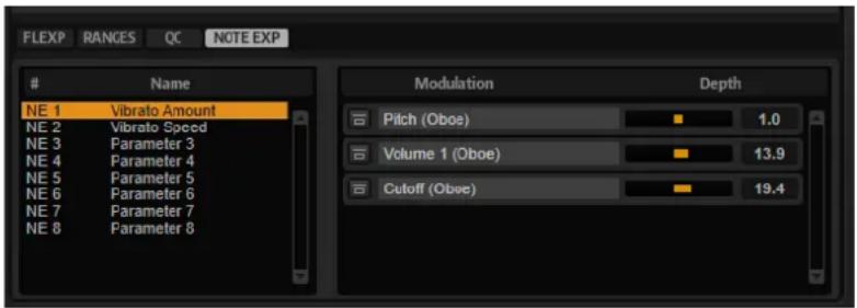 STEINBERG HALion Sonic 7 - Éditeur Note Expression - 1