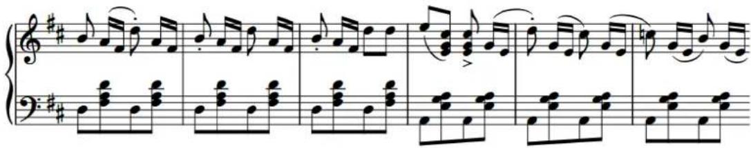 STEINBERG Dorico Elements 3.5 - Inclinaison des barres de ligature - 1