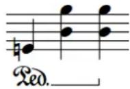 STEINBERG Dorico Elements 3.5 - Pédale forte - 1