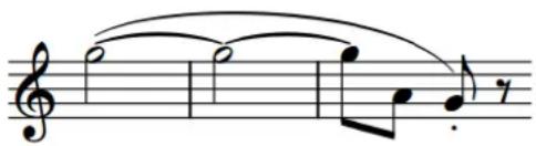 STEINBERG Dorico Elements 3.5 - Position des liaisons d'expression par rapport aux chaînes de liaison de prolongation - 2