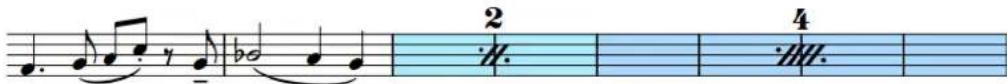 STEINBERG Dorico Elements 3.5 - Reprises de mesure - 3