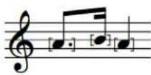 STEINBERG Dorico Elements 3.5 - Crochets de têtes de notes - 1