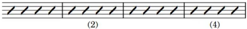 STEINBERG Dorico Elements 3.5 - Nombres dans les régions de slashes - 1