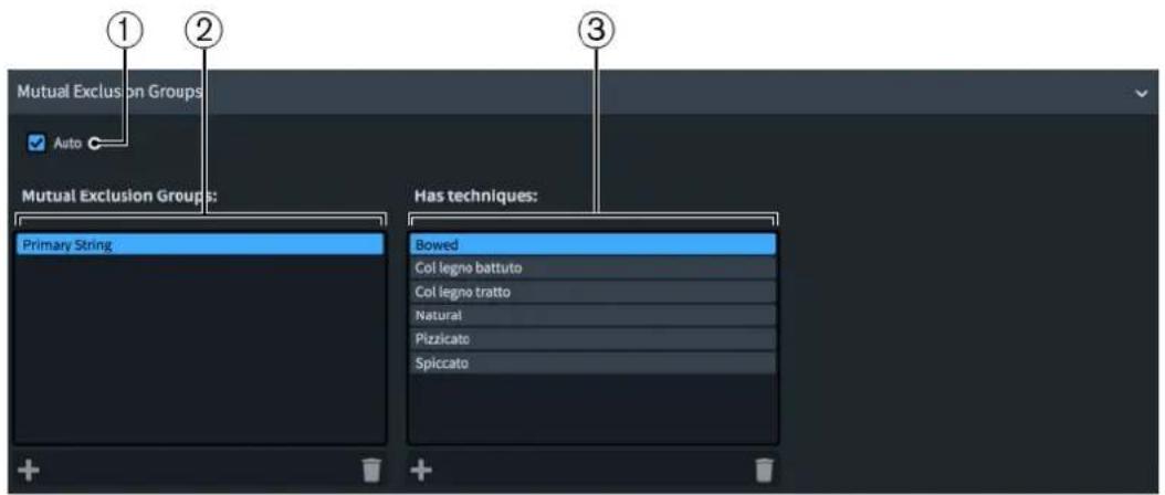 STEINBERG Dorico Elements 3.5 - Groupes d'exclusion mutuelle - 1