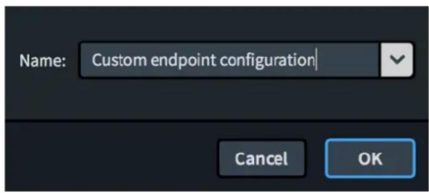 STEINBERG Dorico Elements 3.5 - Boîte de dialogue Enregistrer la configuration des terminaisons - 1