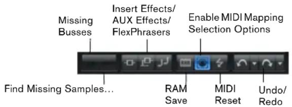 STEINBERG HALion 4 - The Toolbar - 1
