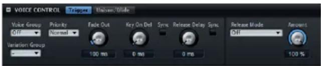 STEINBERG HALion 4 - La section Voice Control - 1