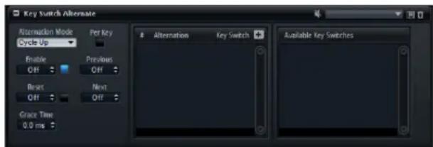 STEINBERG HALion 4 - Key Switch Alternate - 1